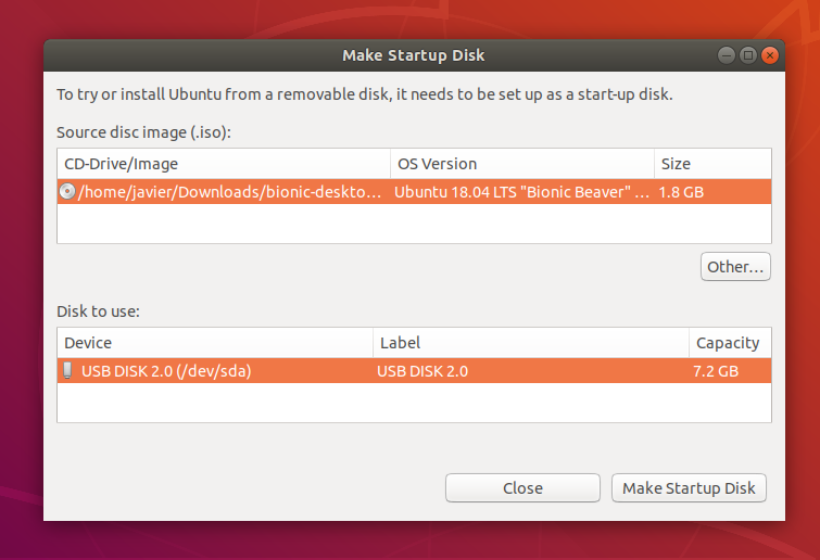 make a bootable usb for mac ubuntu